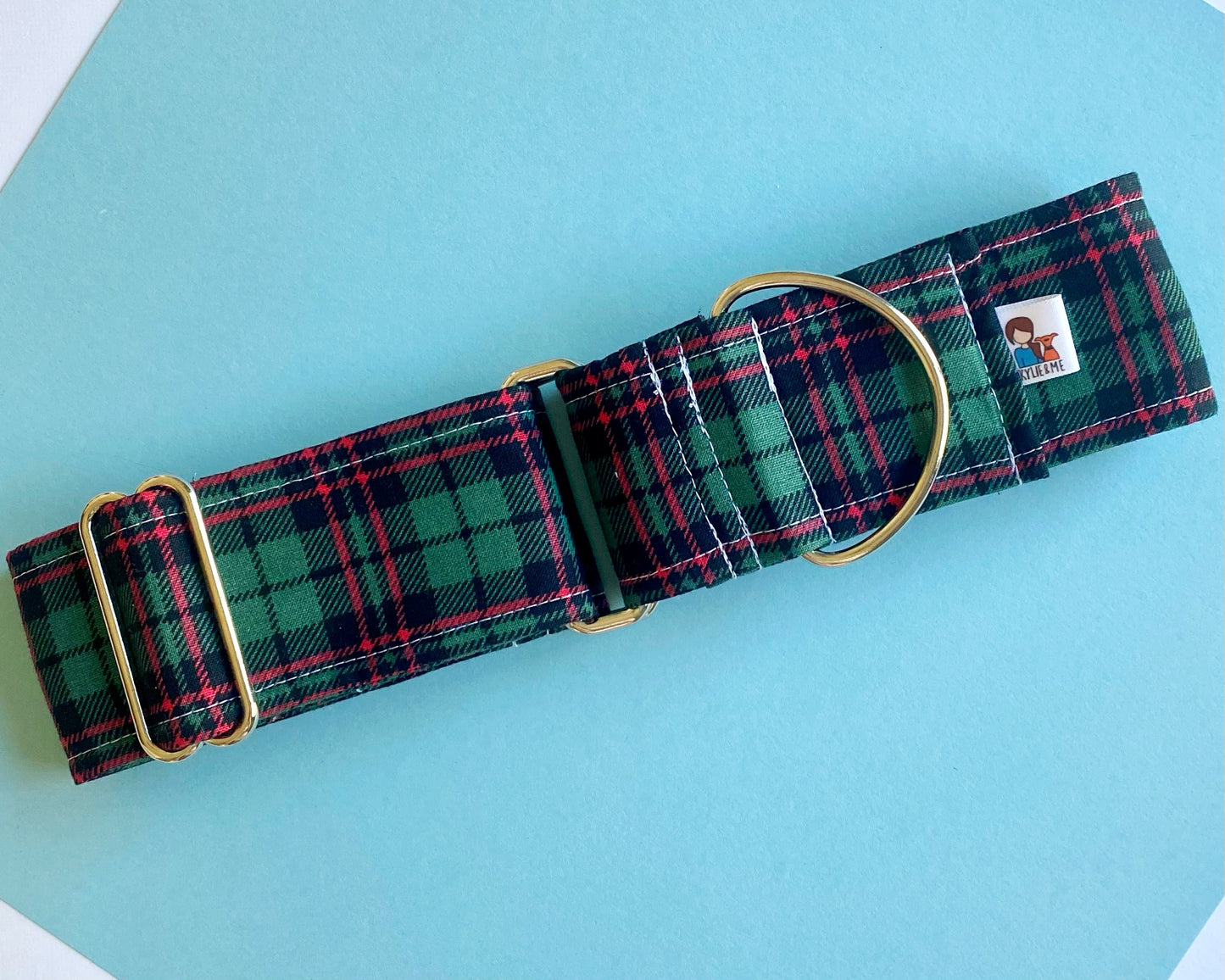 Martingale Collar | Holiday Plaid