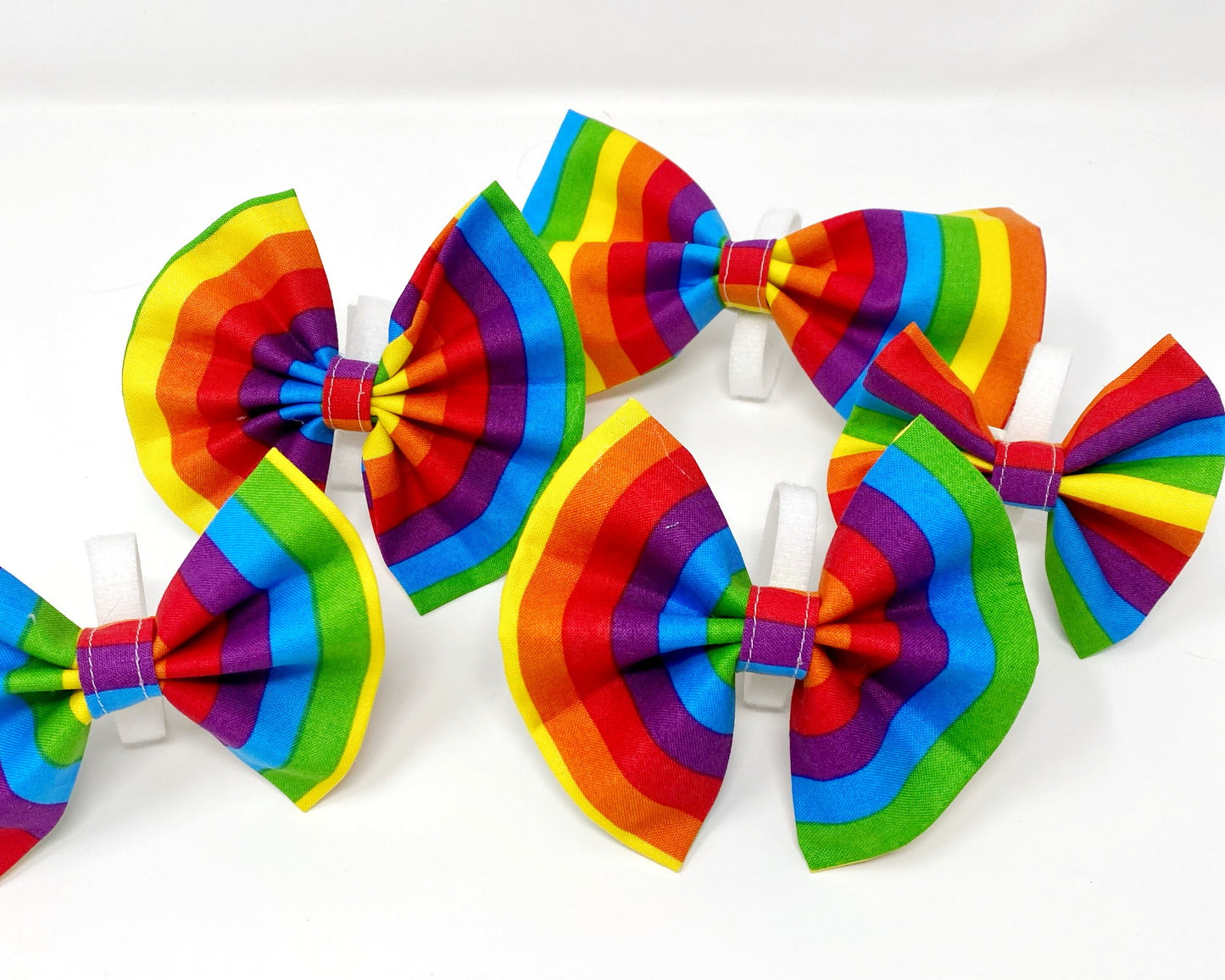 Collar Bow | Rainbow