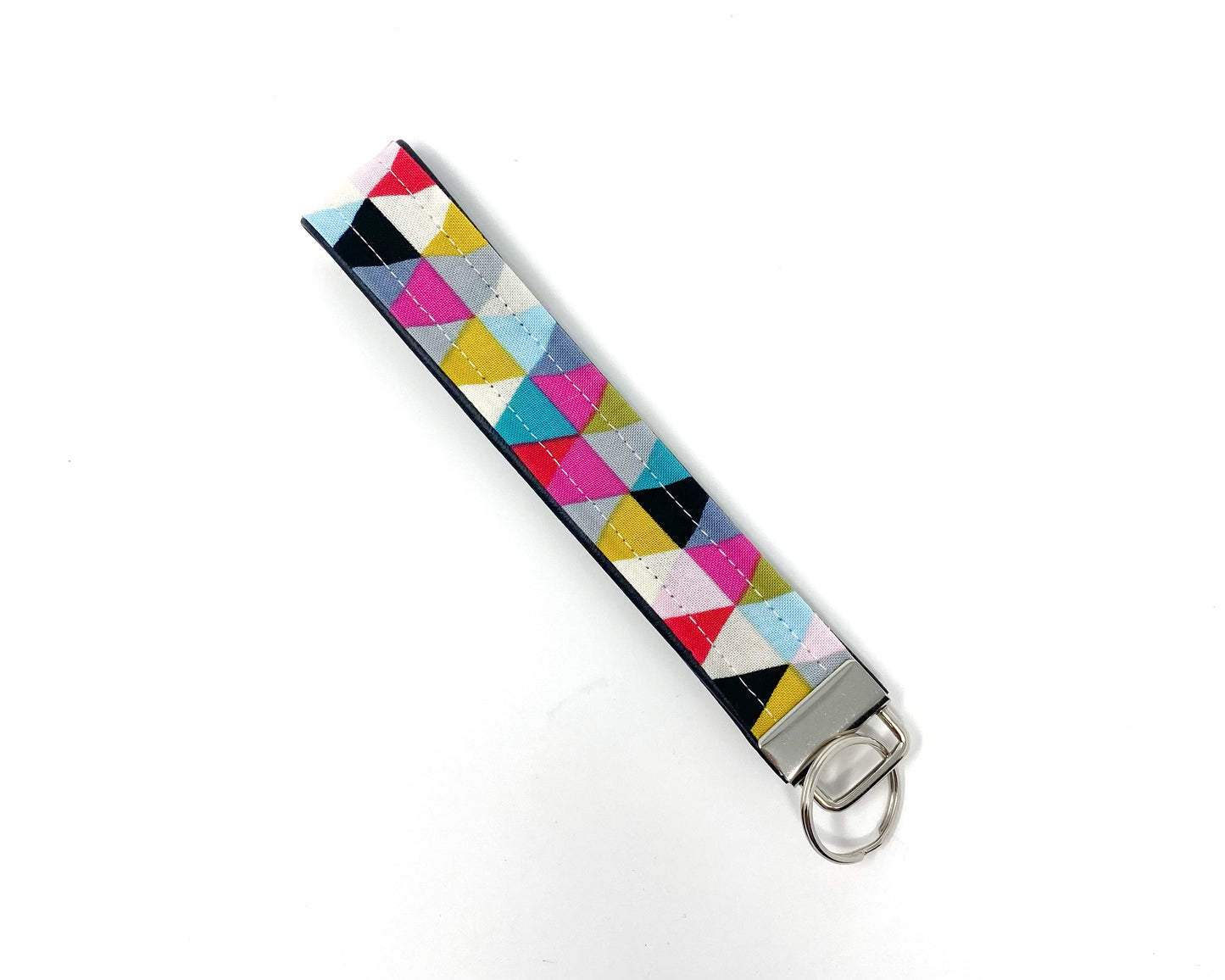 Key Fob | Bright Geometric