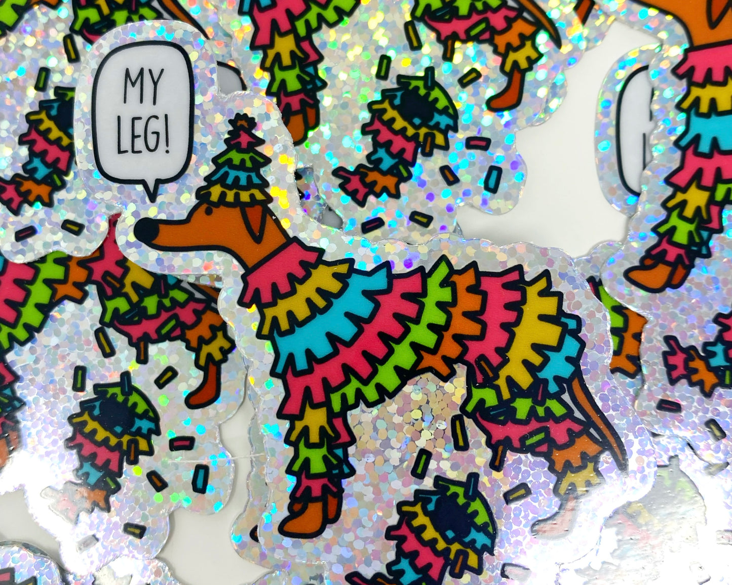 Sticker | Glitter Pinata Kylie