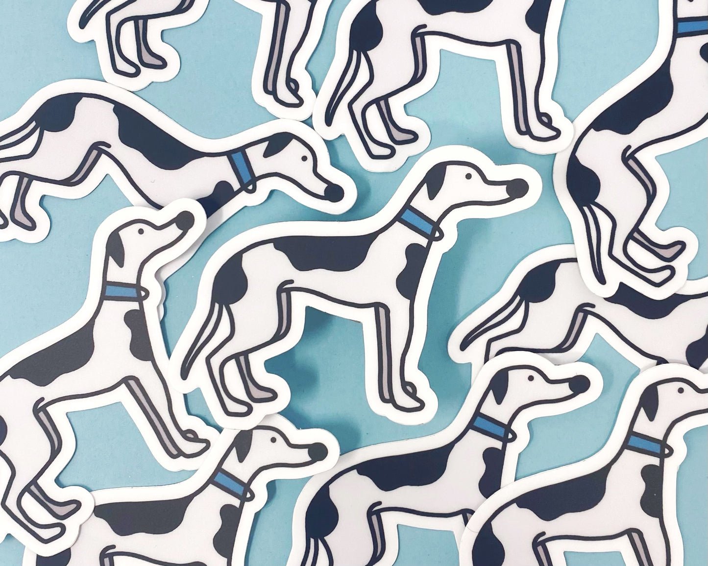 Sticker | Black and White Houndie