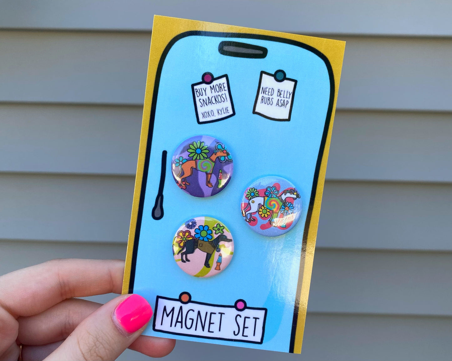 Magnet Set | Groovy Greyhounds
