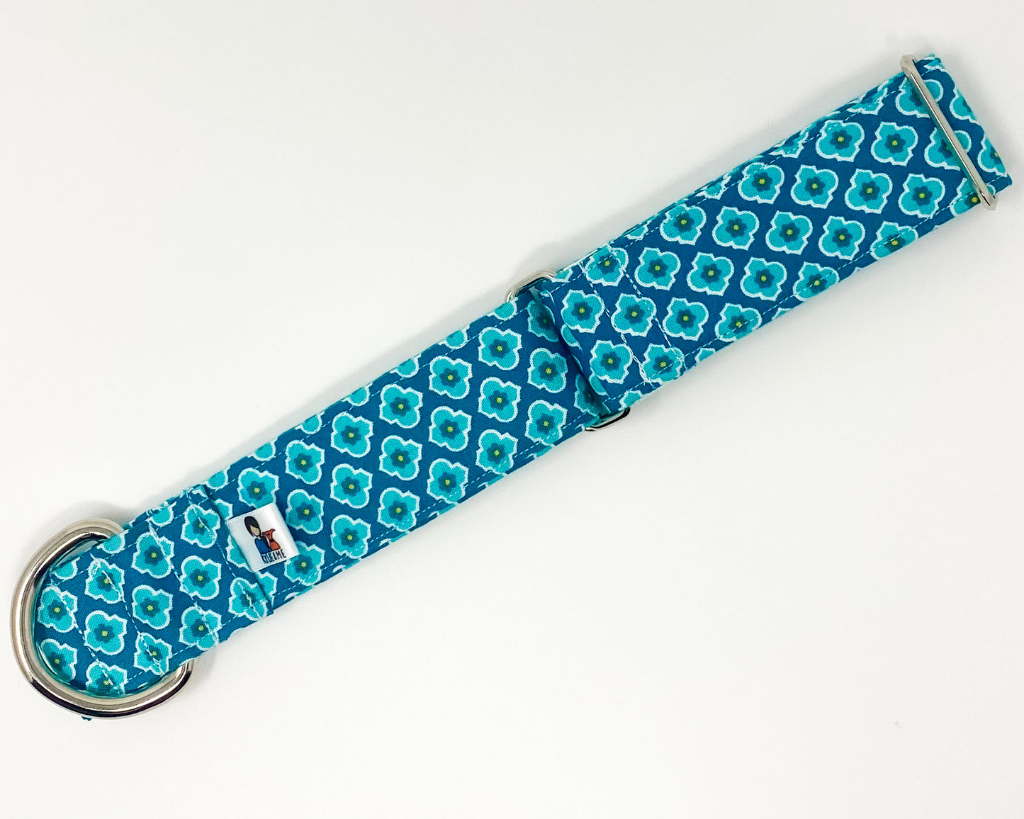 Martingale Collar | Teal Floral