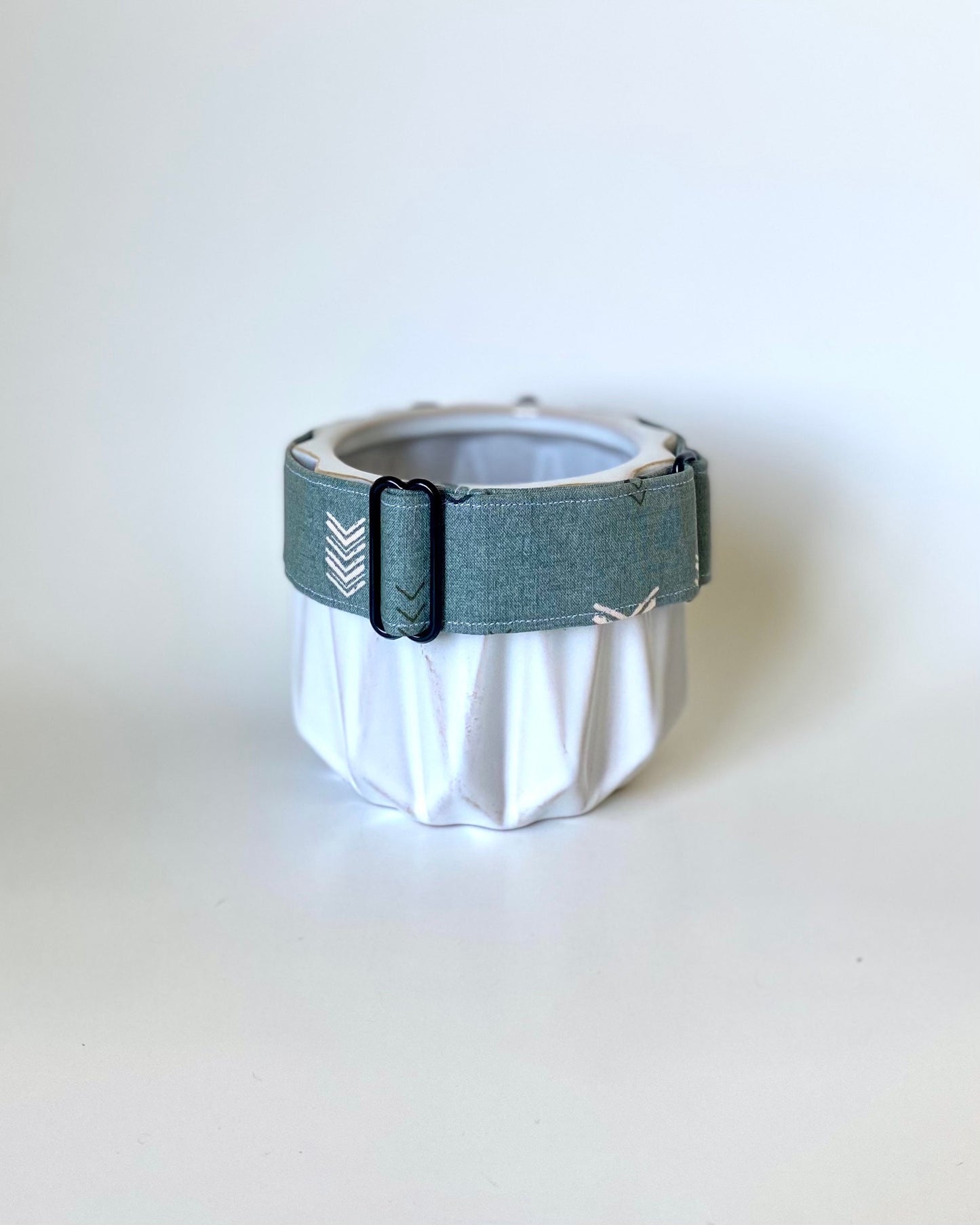 Martingale Collar | Boho Green Arrows