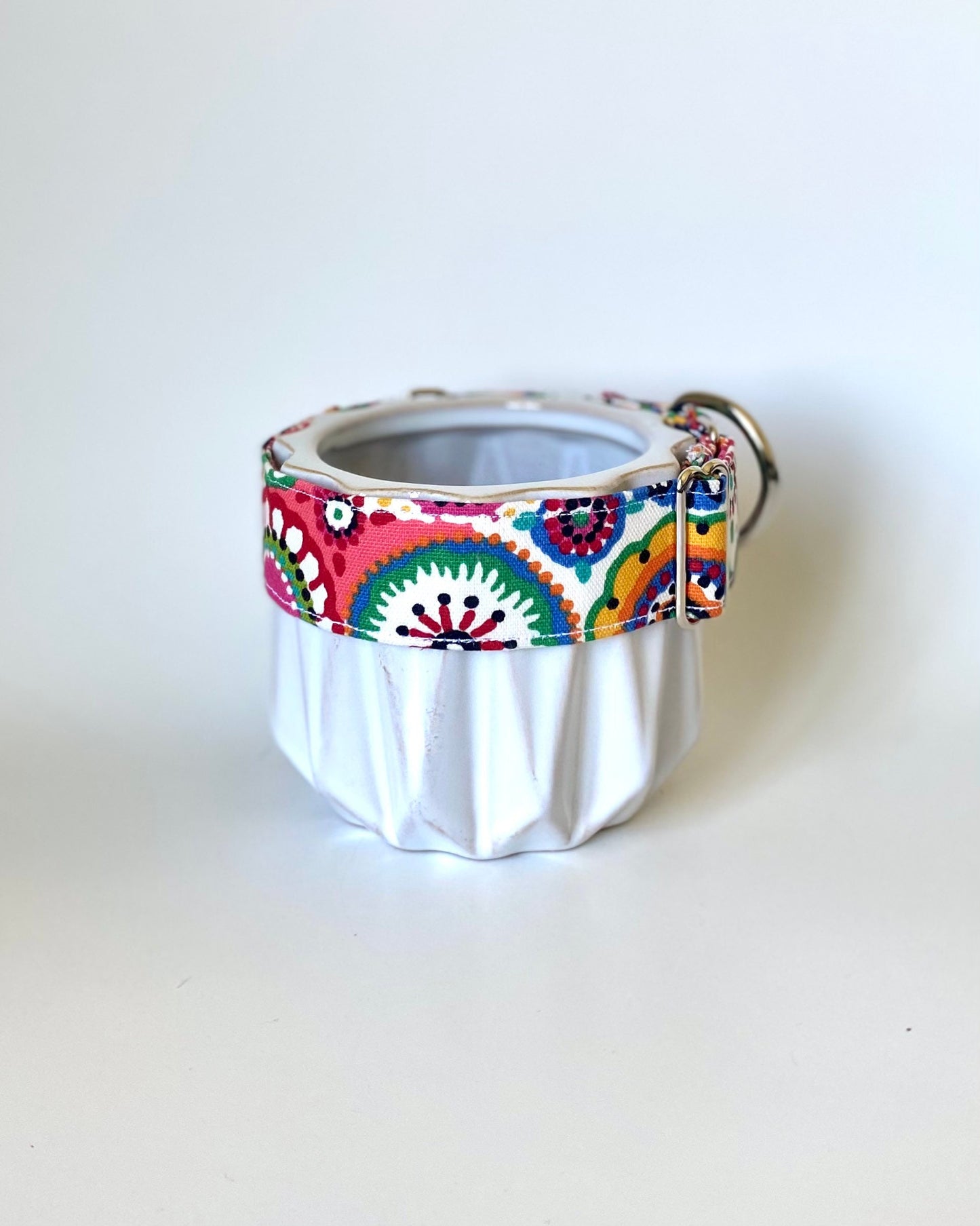 Martingale Collar | Colorful Canvas Floral