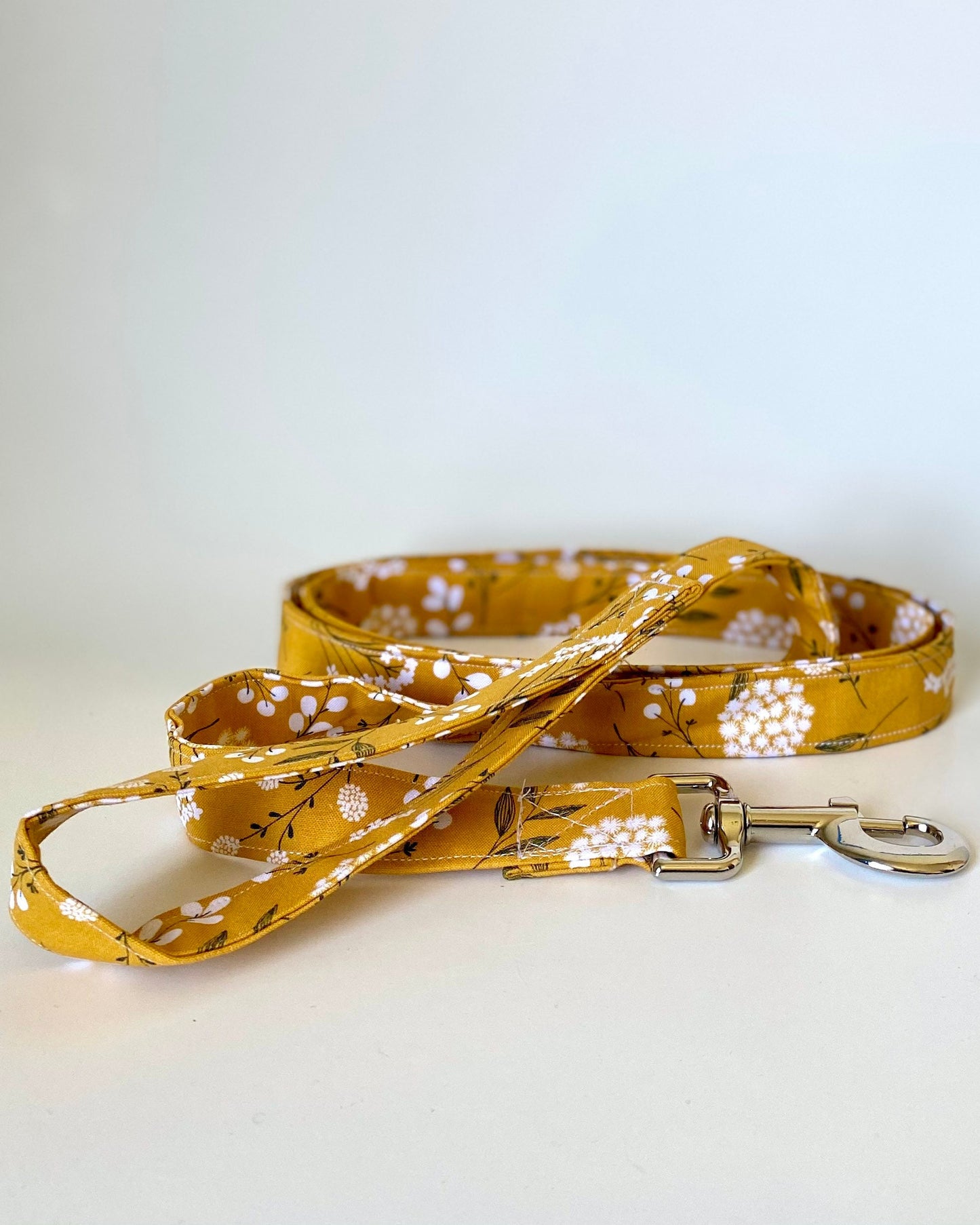 Leash | Mustard Yellow Boho Floral