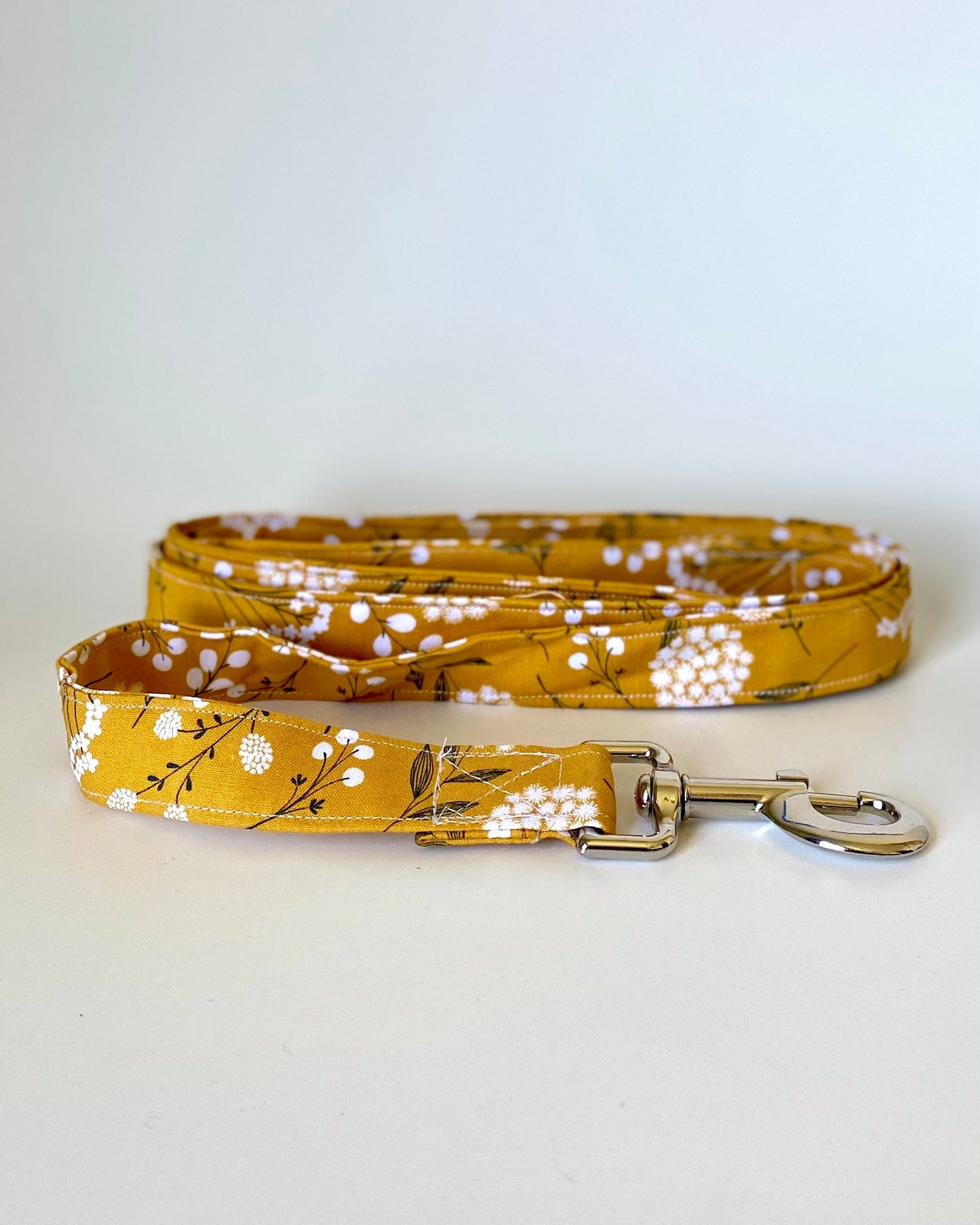 Leash | Mustard Yellow Boho Floral