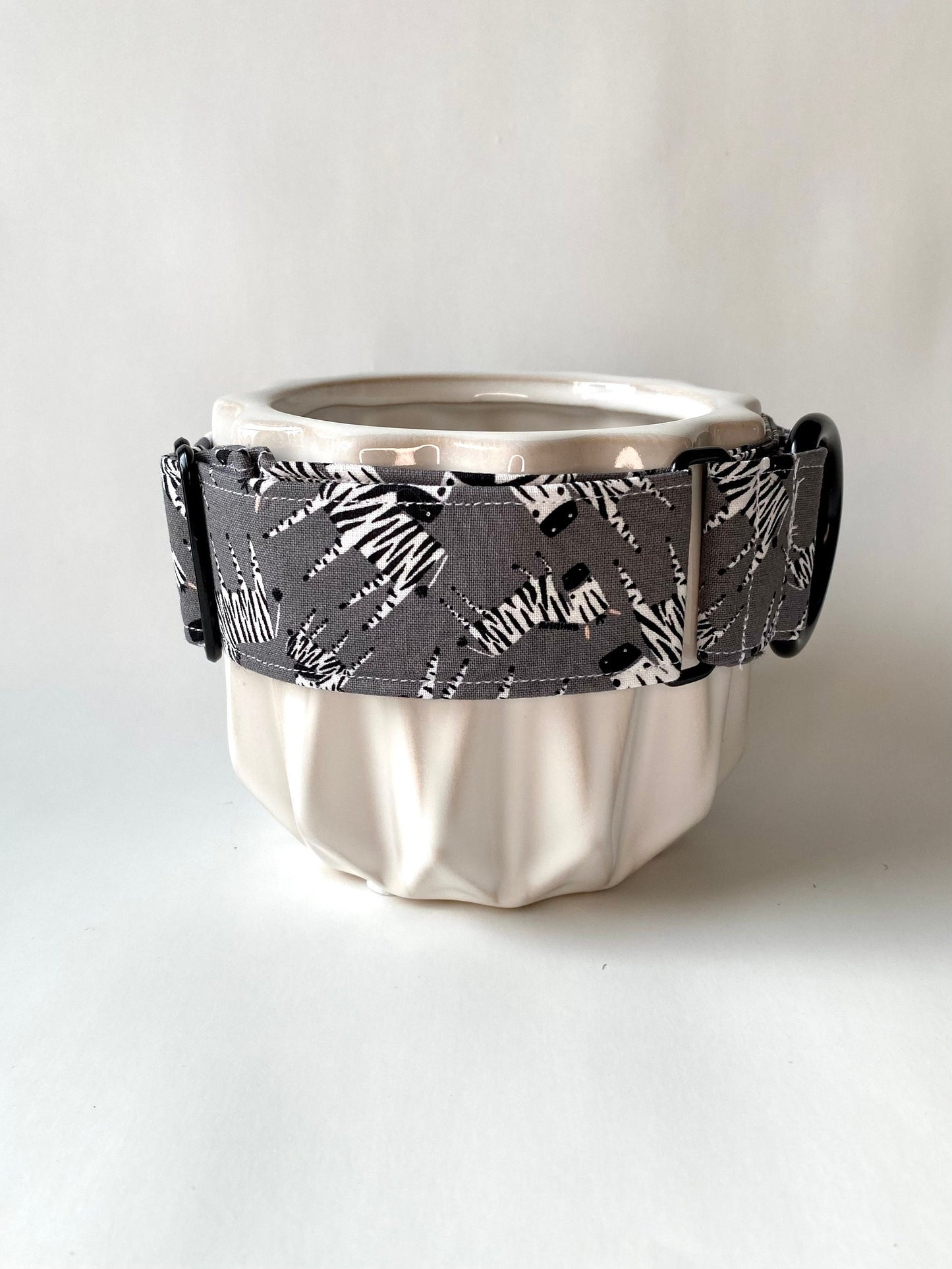 Martingale Dog Collar | Zebras