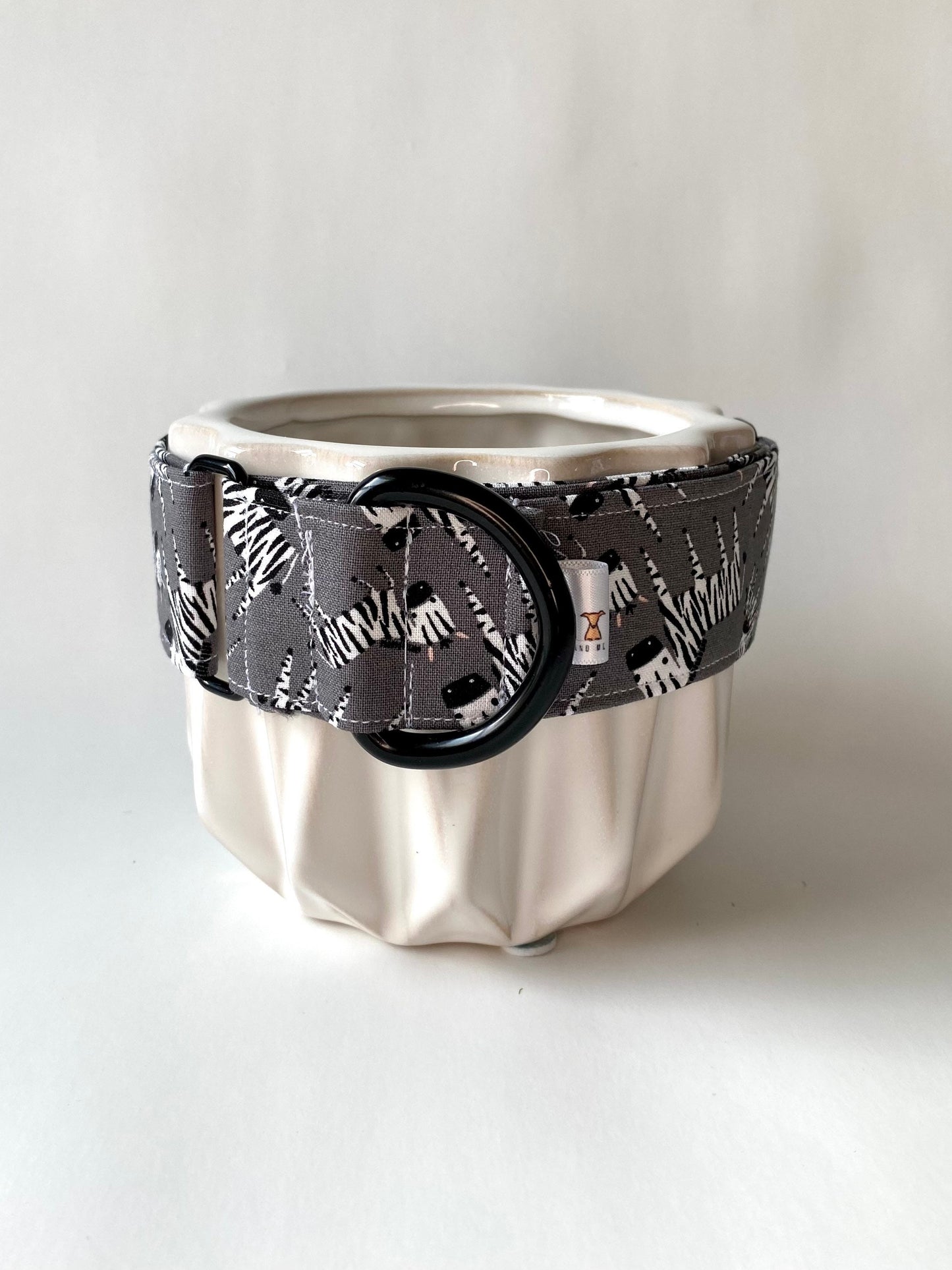 Martingale Dog Collar | Zebras