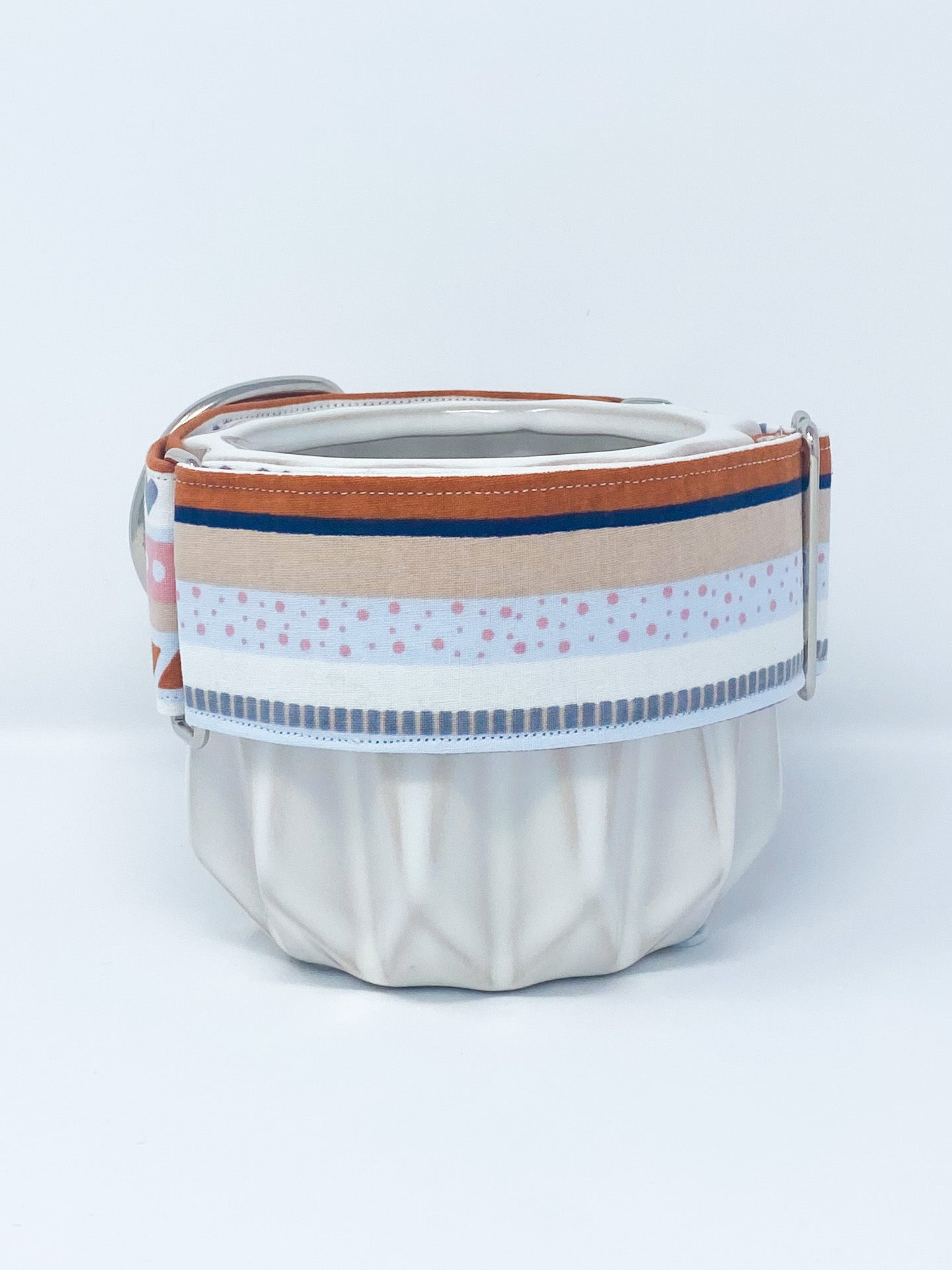 Martingale Collar | Pastel Stripes