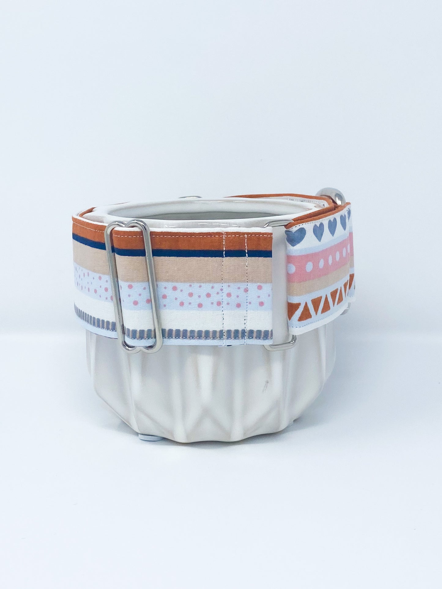 Martingale Collar | Pastel Stripes