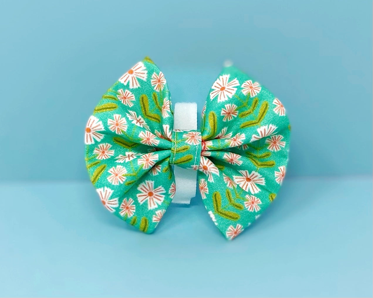 Collar Bow | Bright Retro Floral