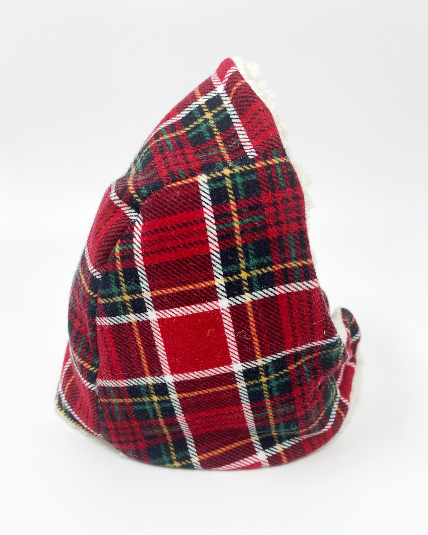 Houndie Hat | Classic Plaid with Sherpa Lining
