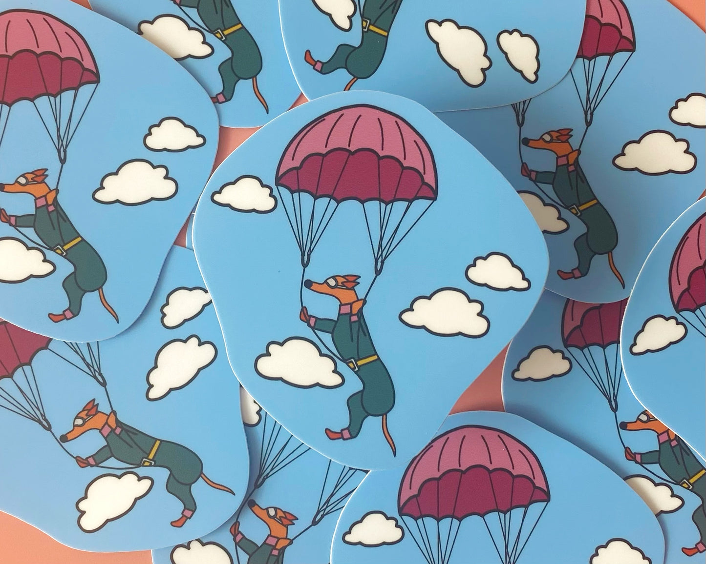 Sticker | Parachuting Kylie