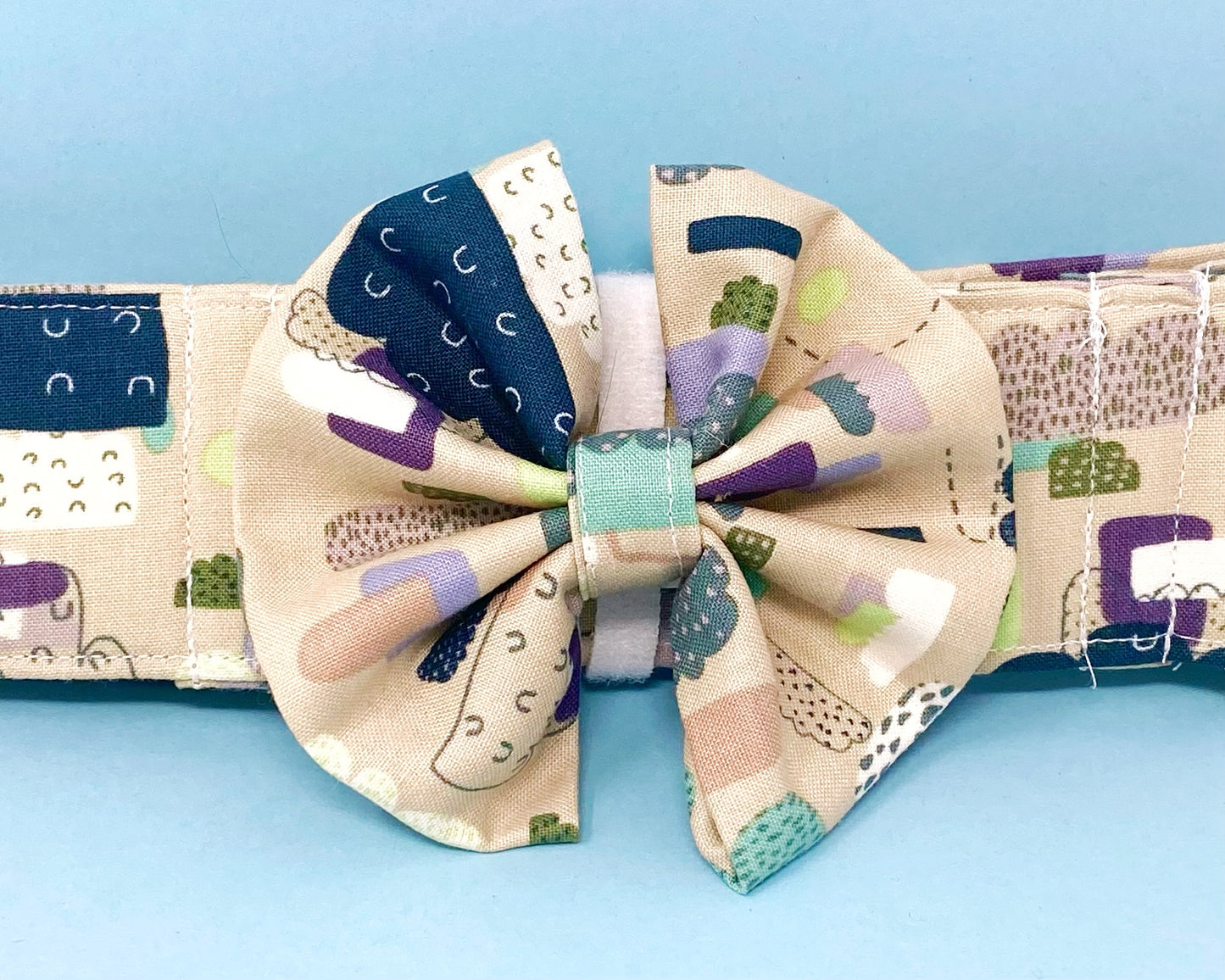 Collar Bow | Clouds