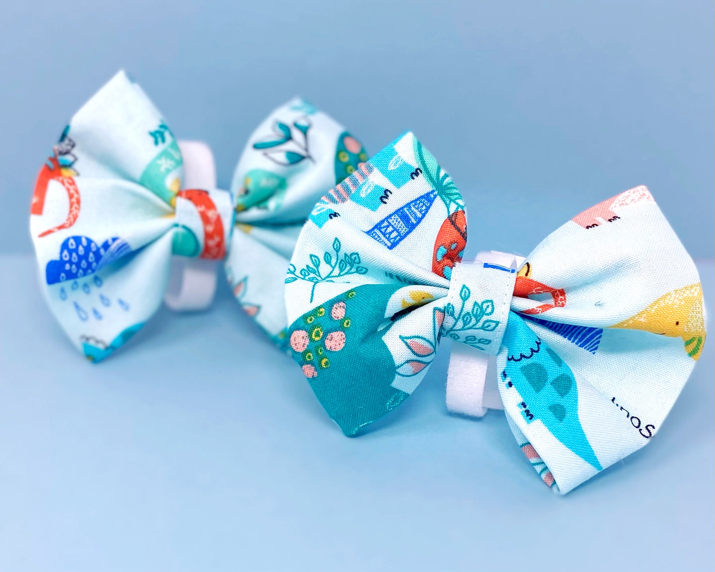 Collar Bow | Cute Dinosaurs