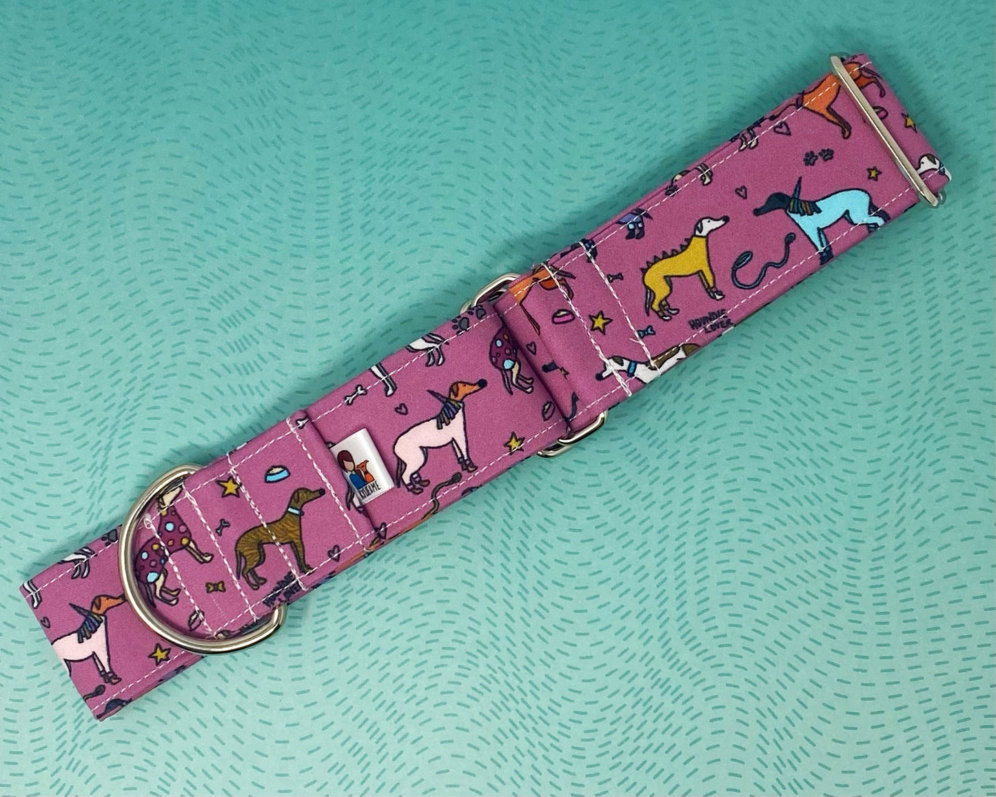 Martingale Collar | Kylie and Friends Pink