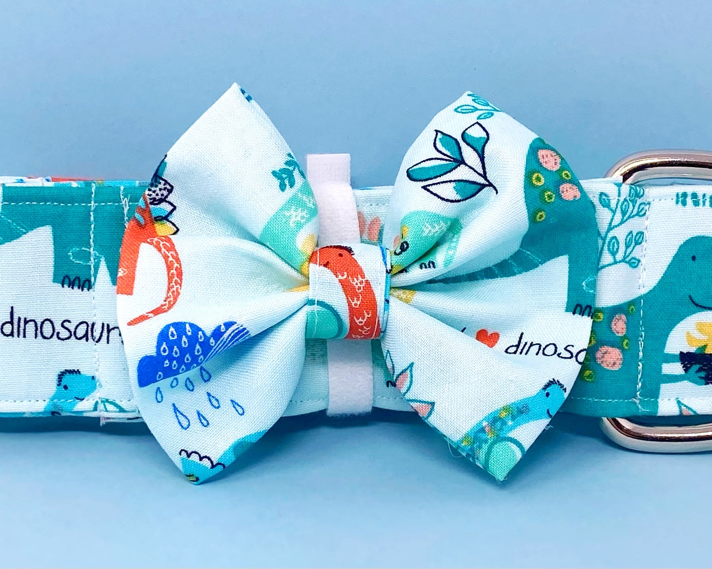 Collar Bow | Cute Dinosaurs