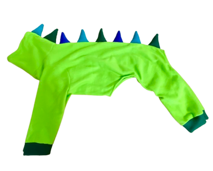 Ready to Ship | Fleece Pajamas | Greyhound Dino Jammies