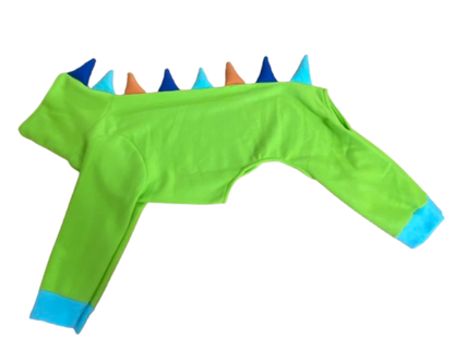 Ready to Ship | Fleece Pajamas | Greyhound Dino Jammies