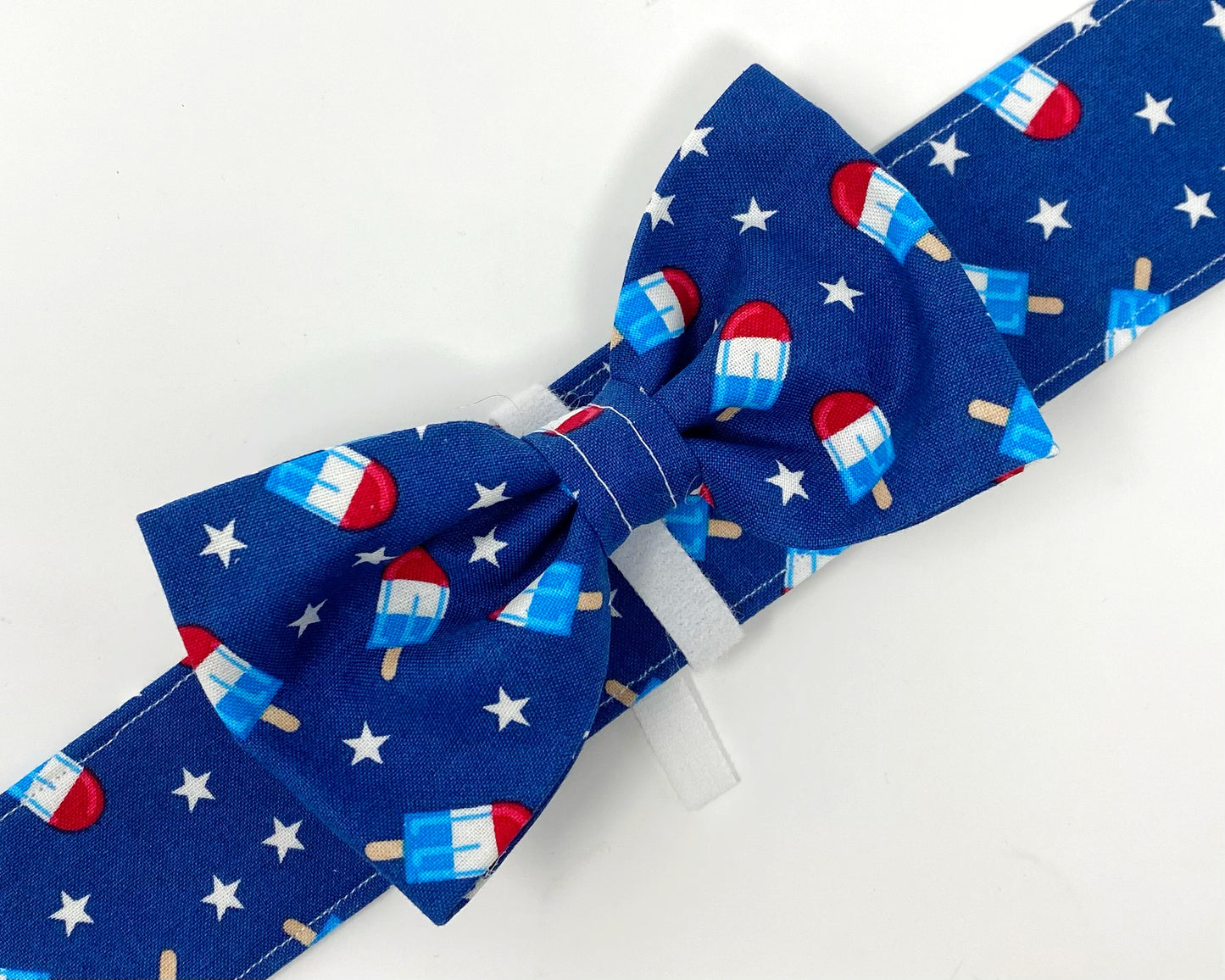 Collar Bow | Fourth of July Popsicles