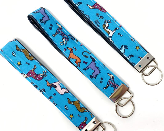 Key Fob | Kylie and Friends Blue