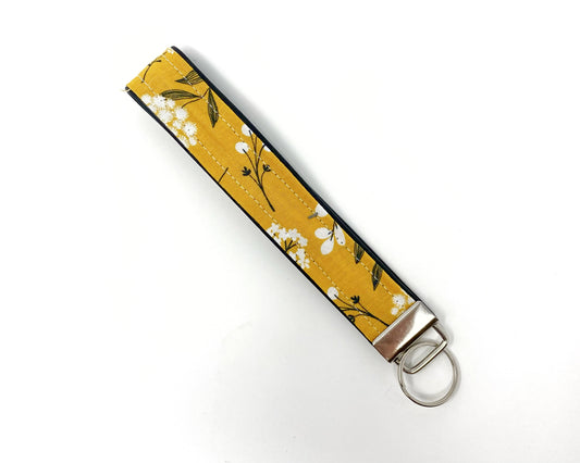 Key Fob | Mustard Yellow Boho