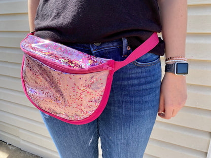 Glitter Fanny Pack | Pink Edition