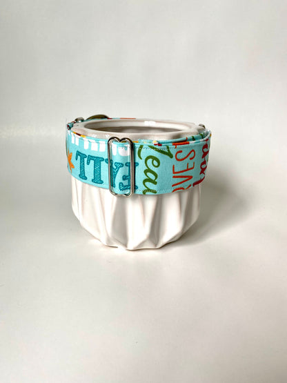 Martingale Collar | Fall Typography