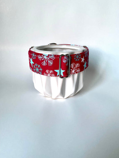 Martingale Collar | Snowflakes