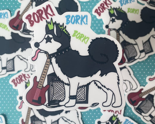 Sticker | Punk Rock Husky