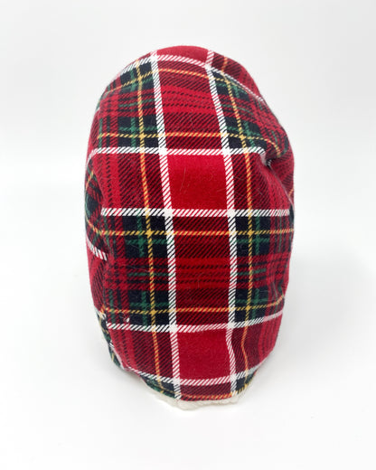 Houndie Hat | Classic Plaid with Sherpa Lining