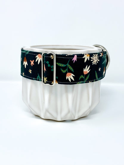 Martingale Collar | Forest Green Floral