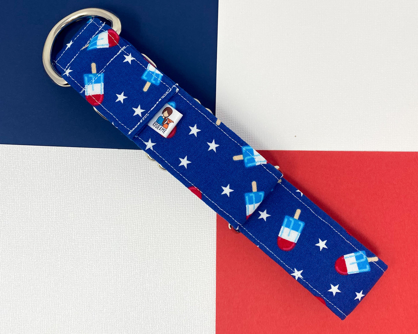 Martingale Collar | Fourth of July Popsicles