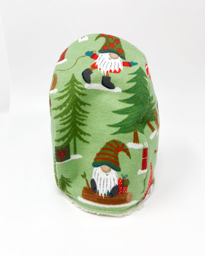 Houndie Hat | Holiday Gnomes with Sherpa Lining